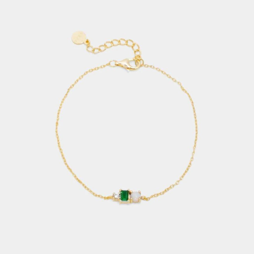 Petite Bel Emerald Bracelet – Coco and Duckie