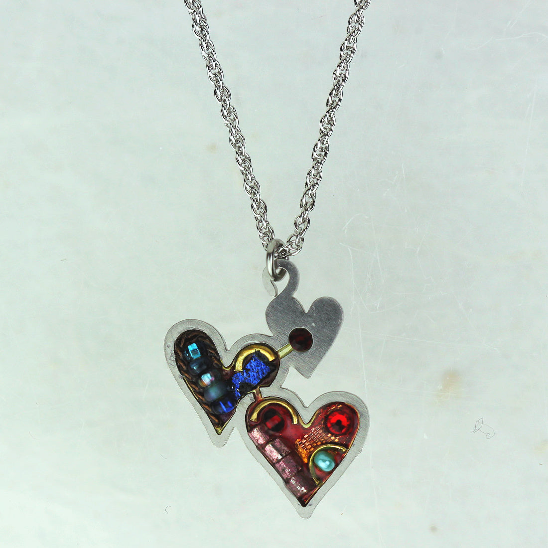 Heart Trio Necklace – Coco and Duckie
