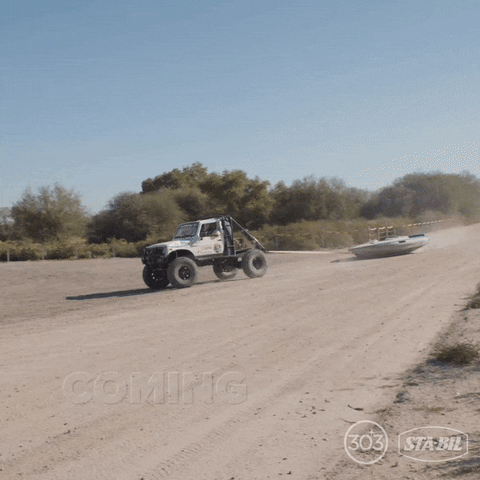off-roading in the desert