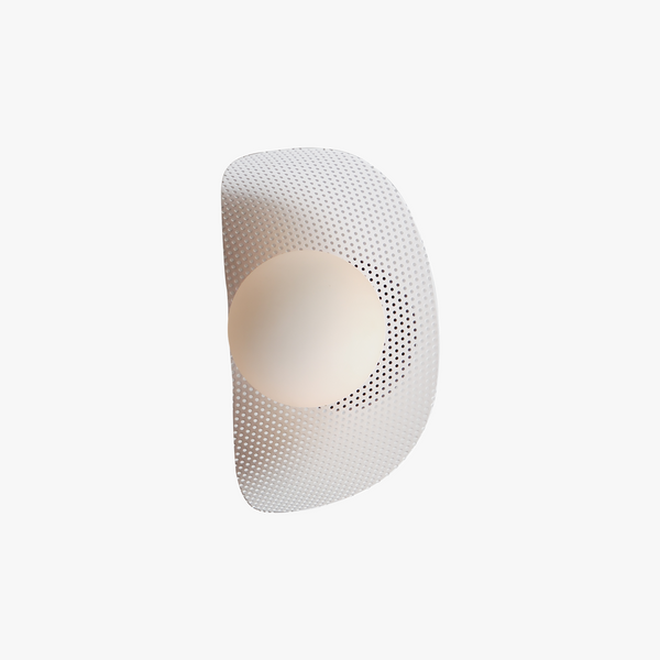 Chips LED Sconce - Matte White