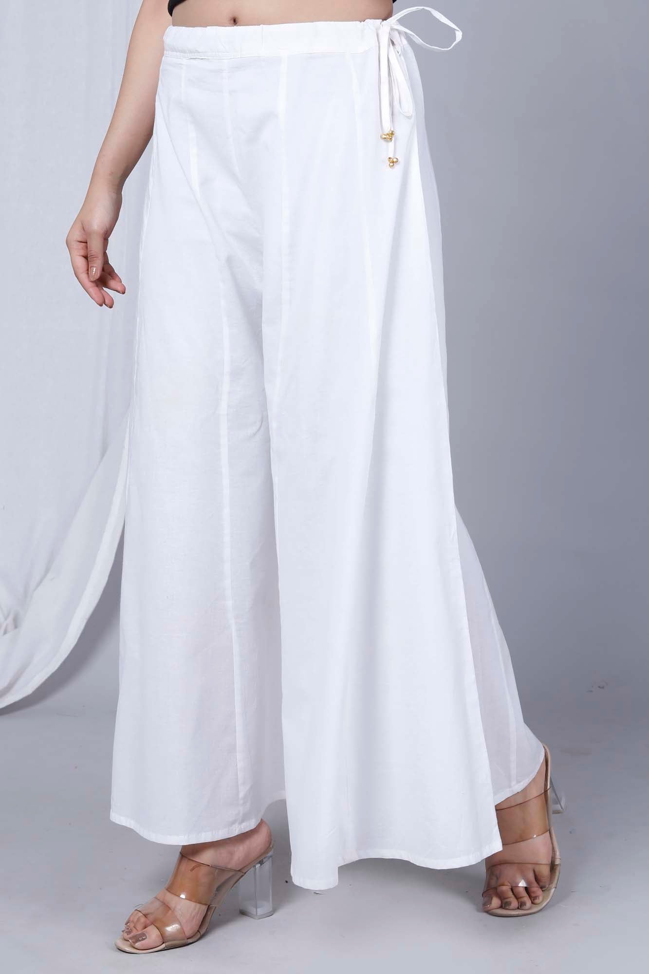 Pipal Regular Fit Women Black, White Trousers - Buy Pipal Regular Fit Women  Black, White Trousers Online at Best Prices in India