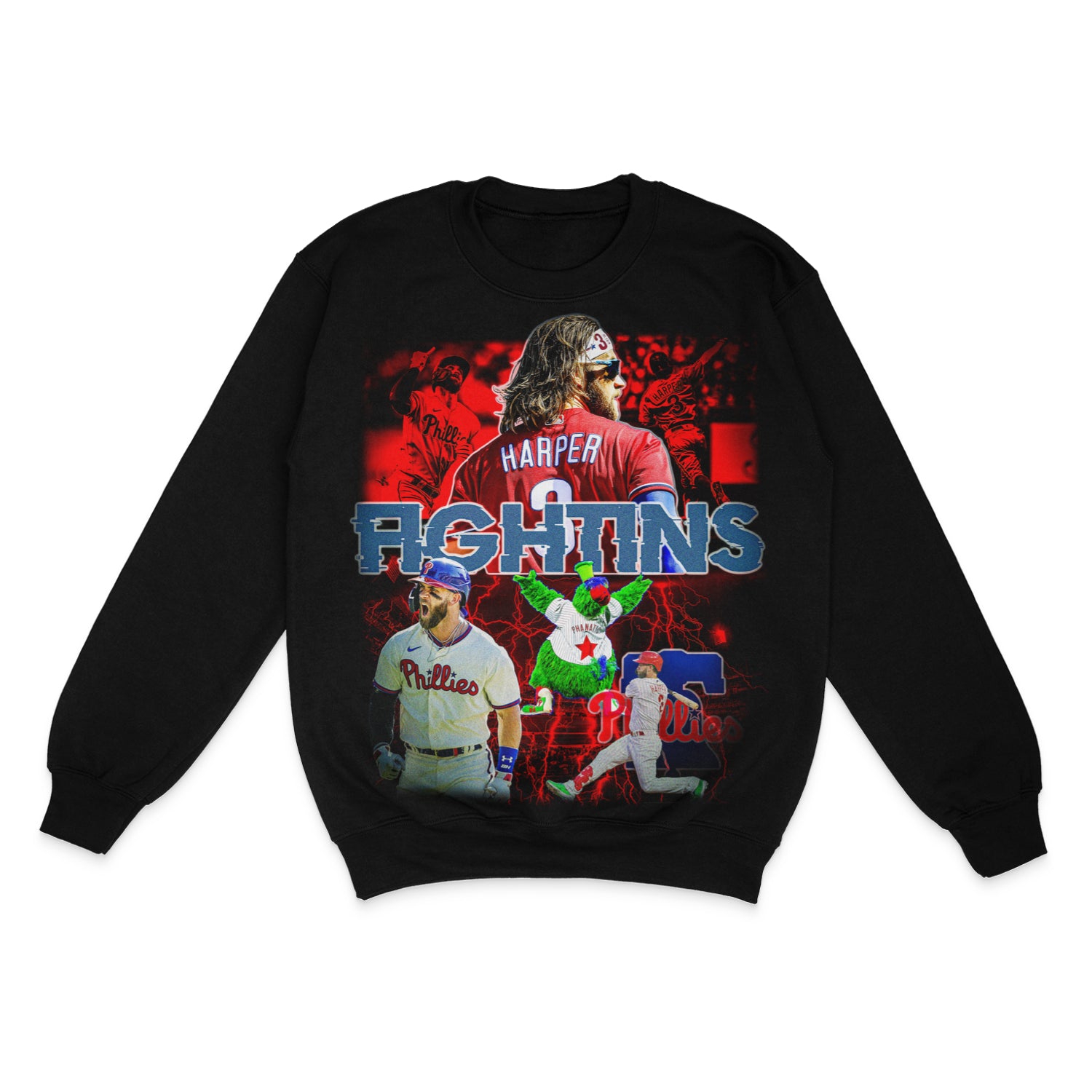 Fightins Crewneck Ble Graphic Unisex Sweatshirt