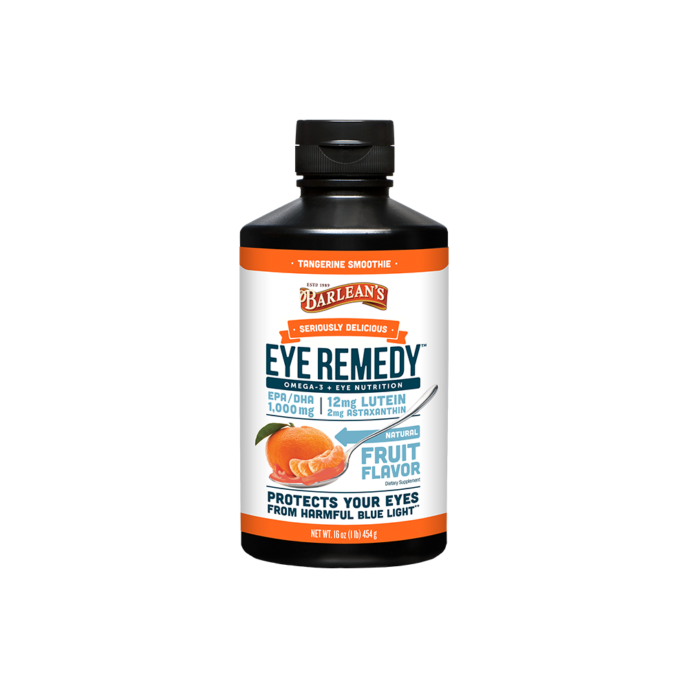 Eye Remedy™ - Tangerine Smoothie Fish Oil - Barleans Organic Oils product image