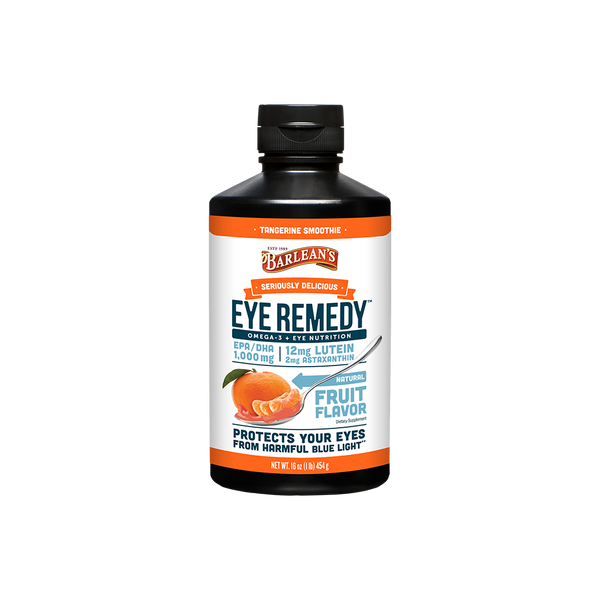 Eye Remedy Supplement | Seriously Delicious® Eye Remedy Fish Oil |  Barlean's – Barlean's Organic Oils, LLC