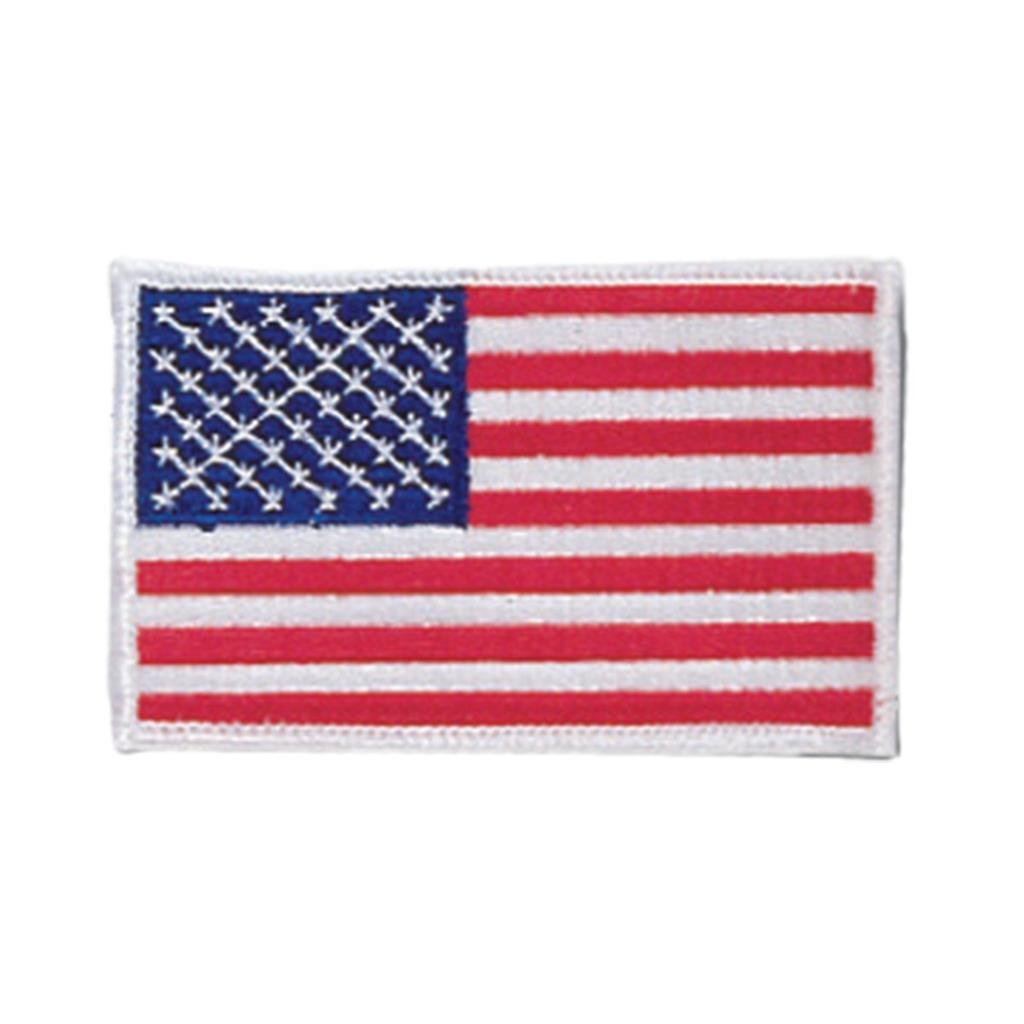 Sewn-In Reverse Gold American Flag Patch – Century Martial Arts