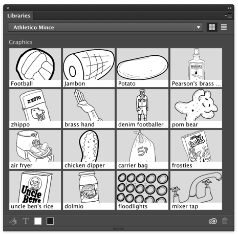 Illustrator symbols library