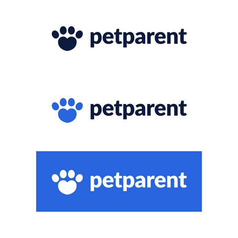 pet parent app logo variations