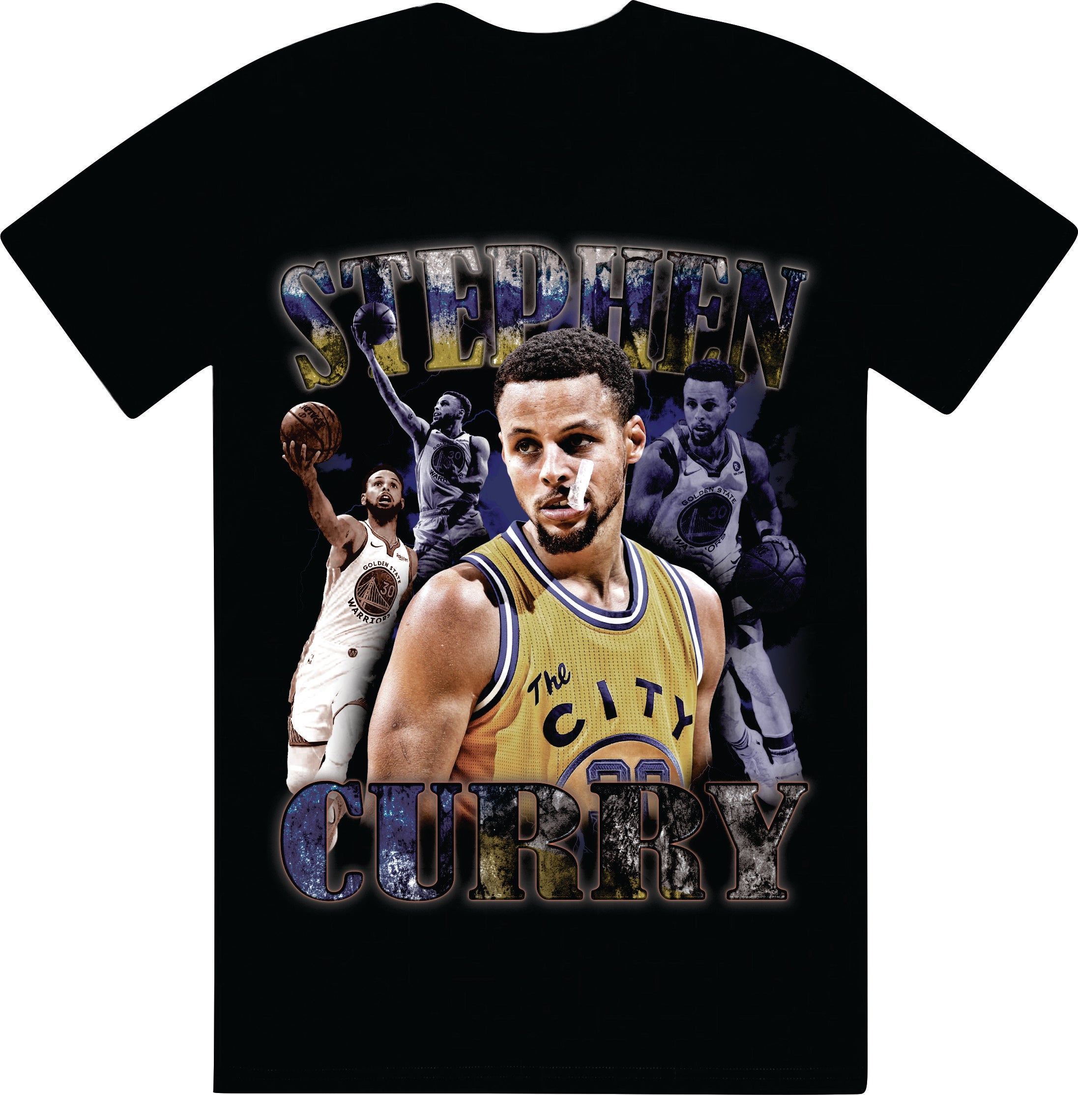 Stephen Curry - Vintage Graphic Tee