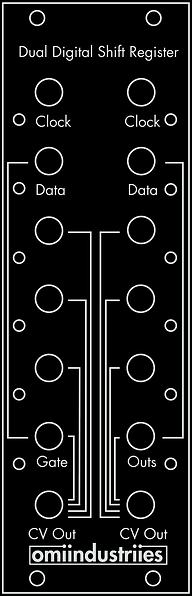 Collaborative Guest Post: Naomi Mitchell of Omiindustriies and Kris talk shift registers and the new Omiindustriies DDSR