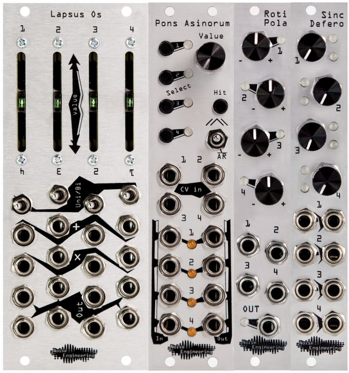 Fader to Black (or silver, your choice!): We welcome four new modules to the family!