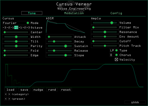 Cursus Vereor plugin by Noise Engineering