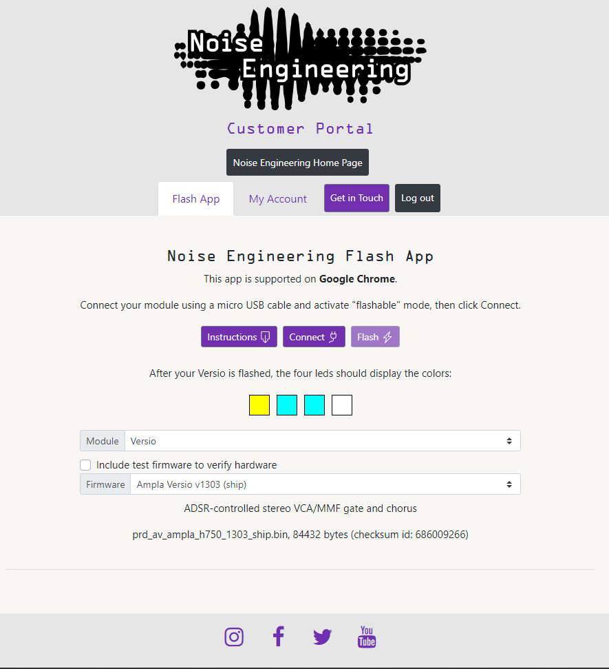 Noise Engineering Customer Portal