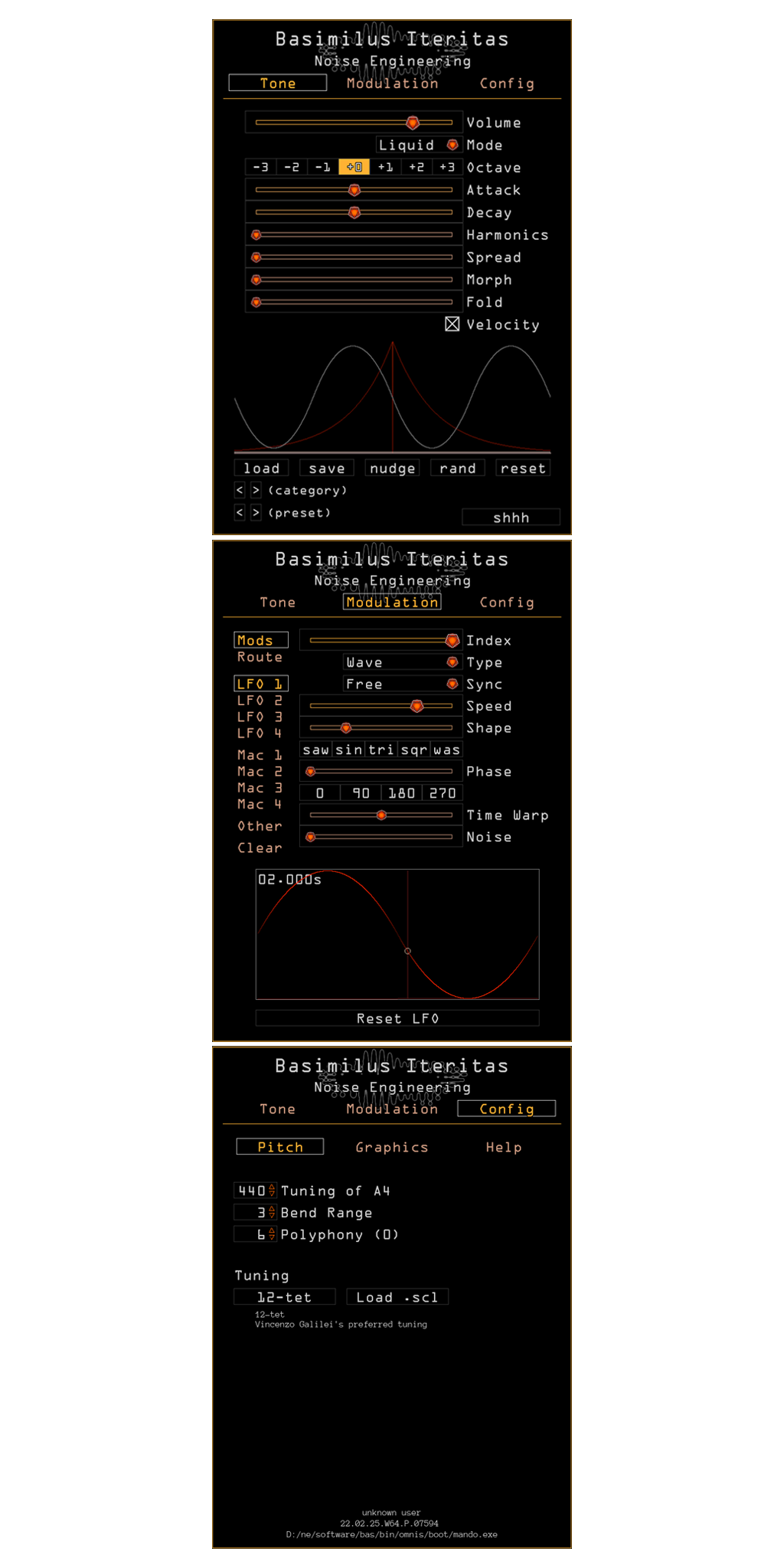 Basimilus Iteritas Plugin (AU, AAX, and VST3)