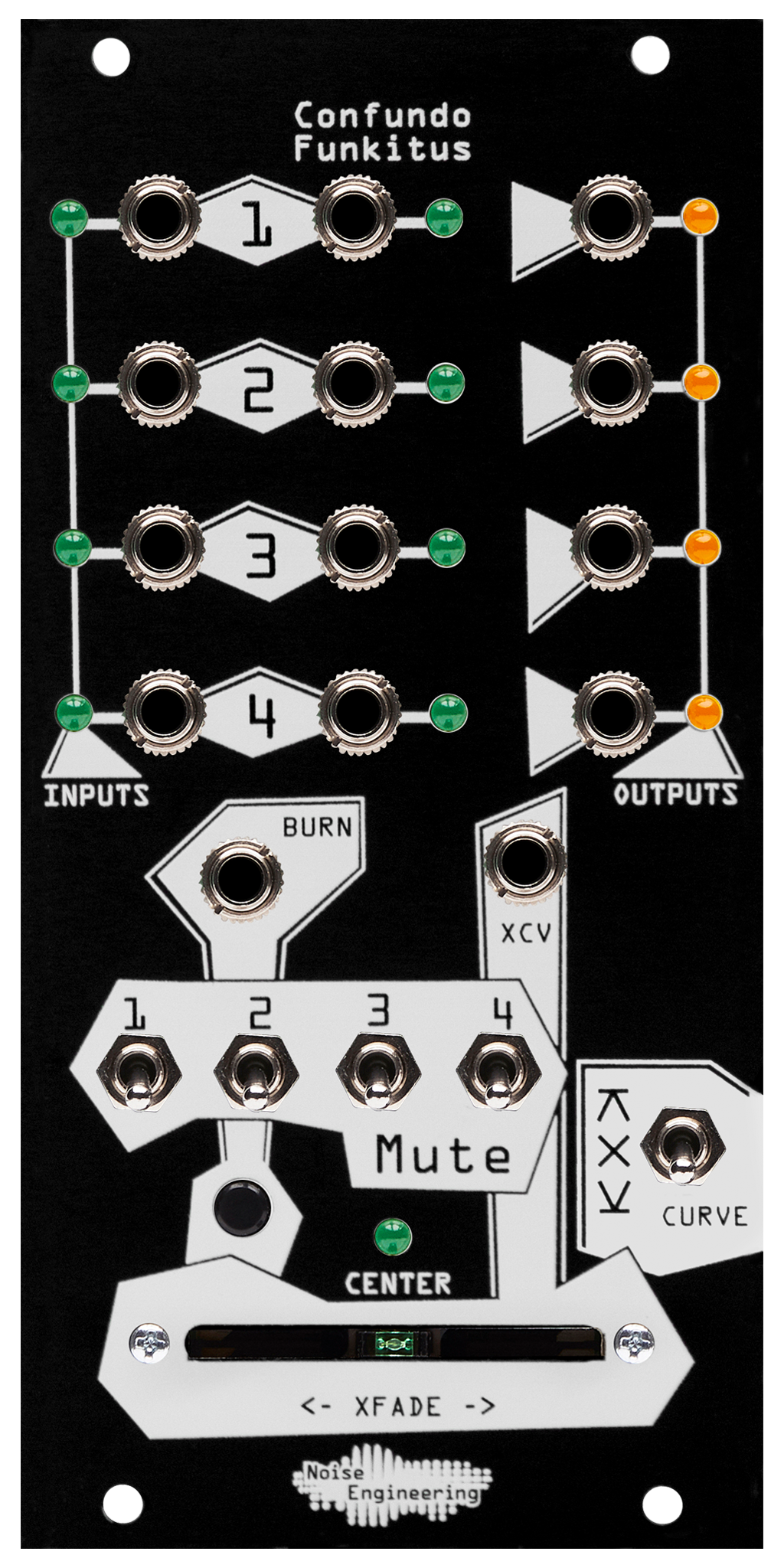 Confundo Funkitus - Four-Part Rhythm Crossfade | Noise Engineering