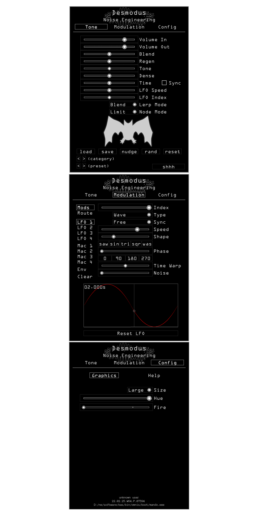 Desmodus – Tail-generator reverb plugin | Noise Engineering