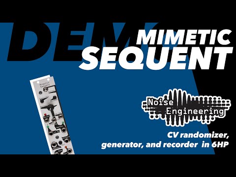 Mimetic Sequent / Mimetic Multium - CV recorder