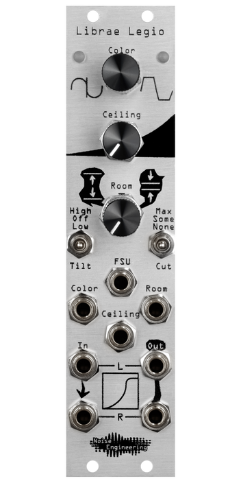 The dynamics processor of your dreams: stereo-in, stereo-out on a DSP/oscillator platform for Eurorack in silver. | Librae Legio and the World of Legio by Noise Engineering