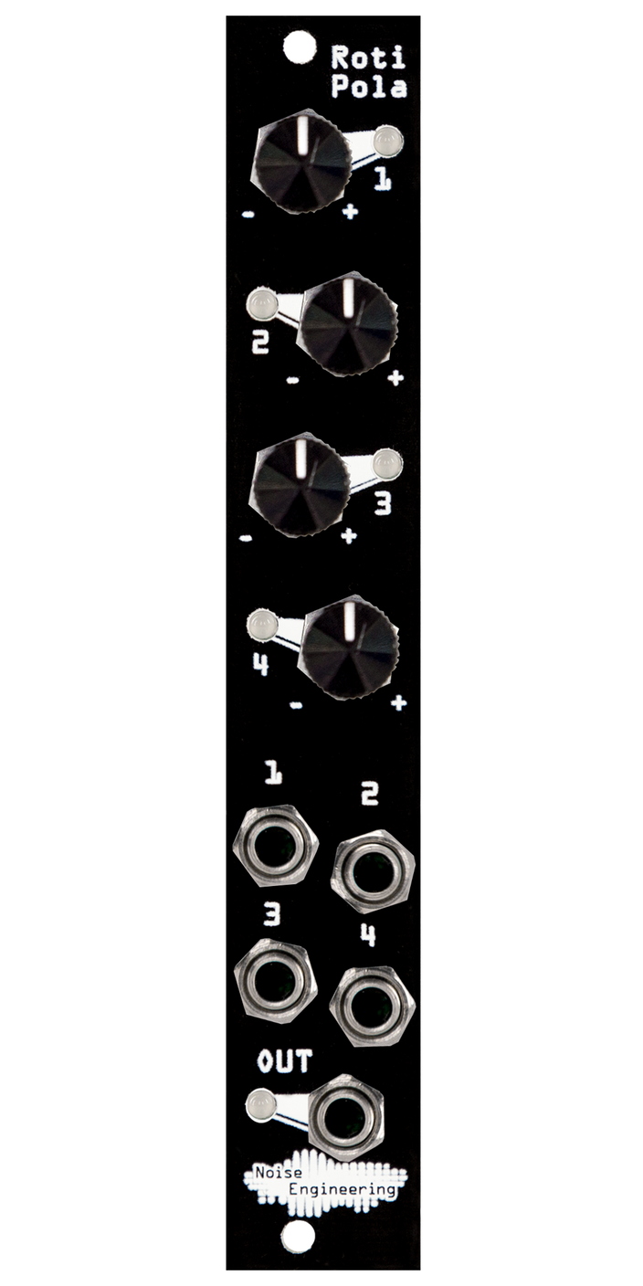 Roti Pola – Four-input attenuverting CV mixer in 4HP | Noise 