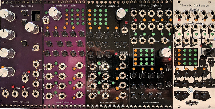 The  Mimetic Digitalis  was an early module that had a LOT of revisions and took years to find its final form.