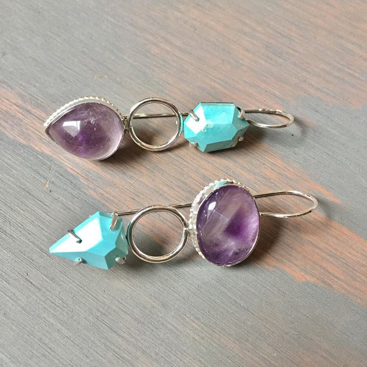 amethyst turquoise jewelry