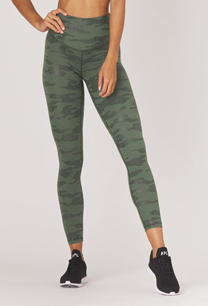 Glyder Fitness Sultry Legging - Olive Star Camo | Leggings