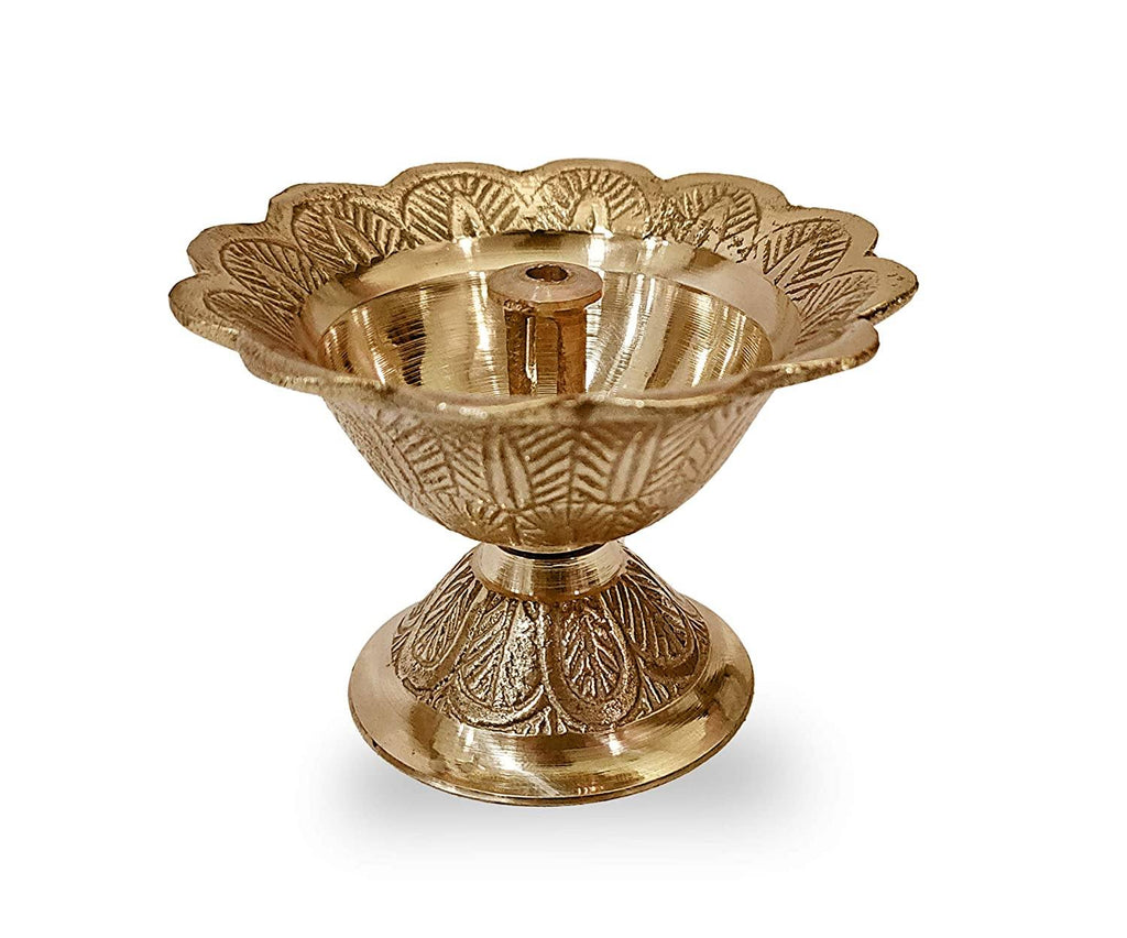 Online Shopping for Pooja items, silver / brass puja thali sets