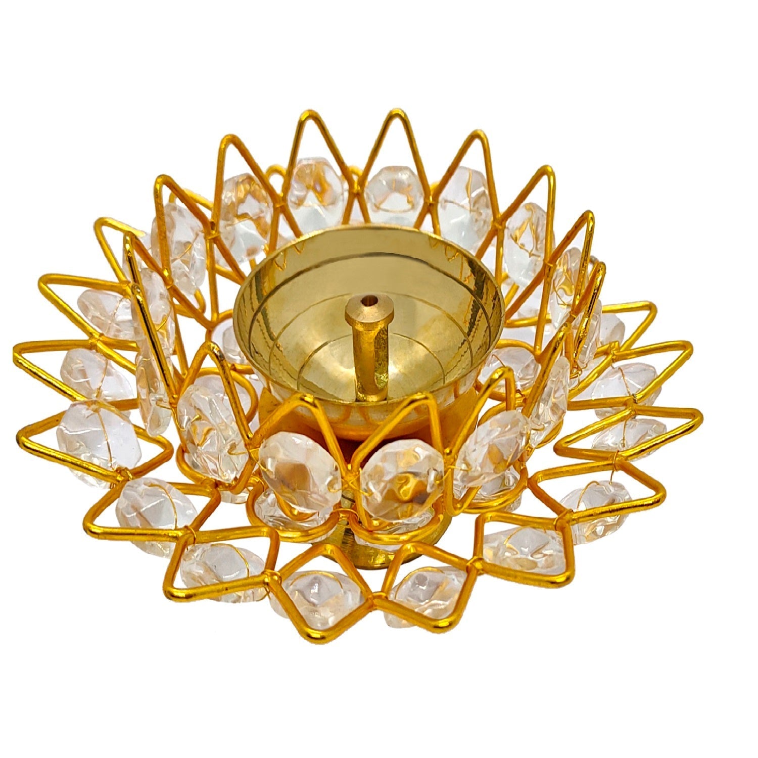 crystal diya