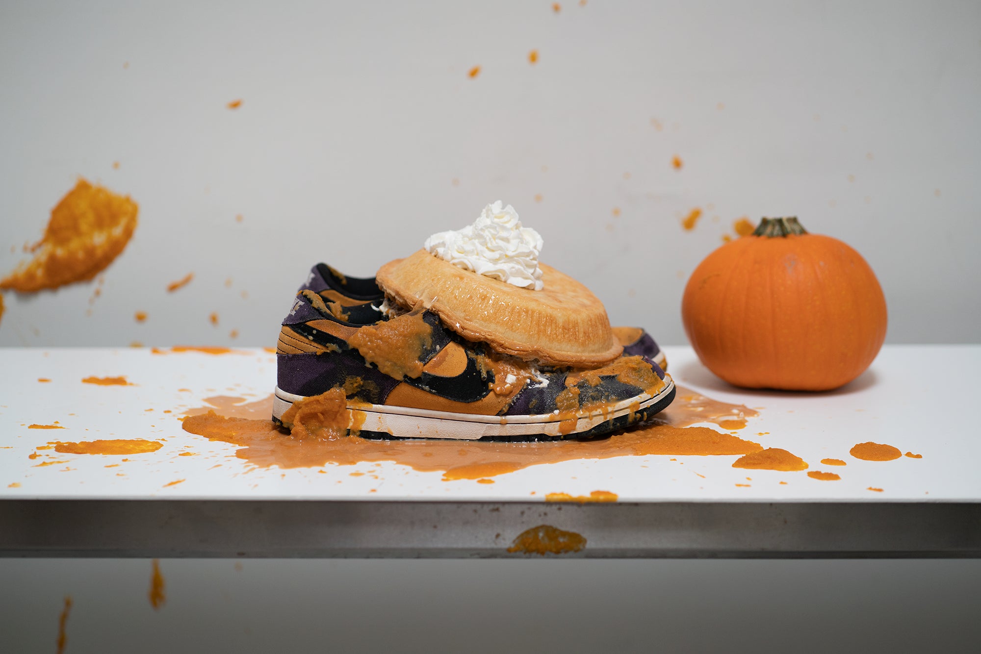 How to Clean Pumpkin off your sneakers