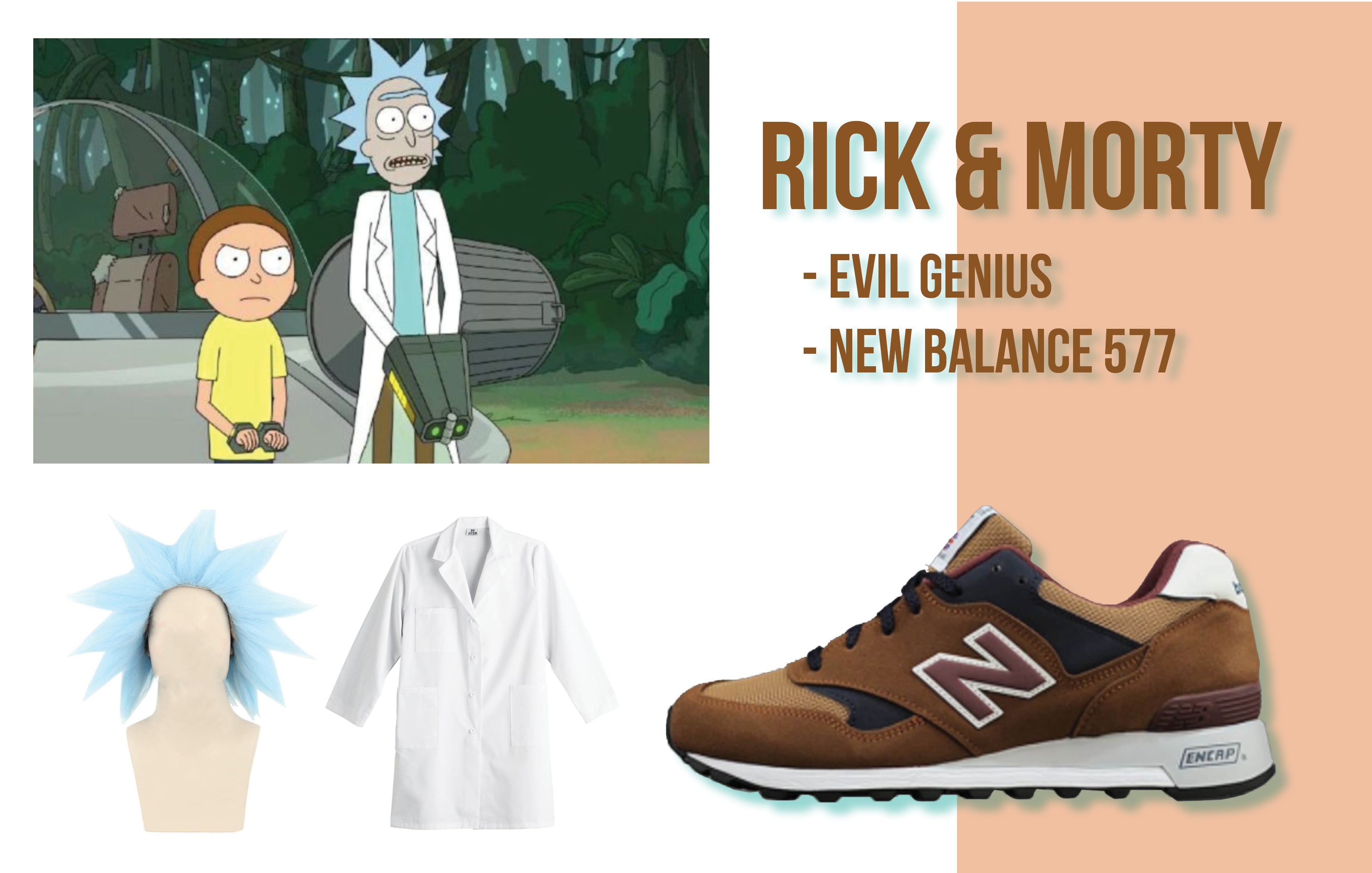 Rick and Morty Halloween Costume