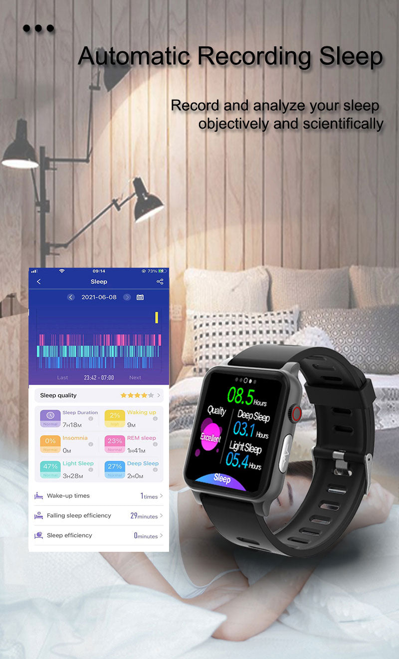 Spovan SW12 Waterproof Heart Rate ECG Smart Watch Manufacturer