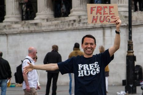 free hugs love human kindness