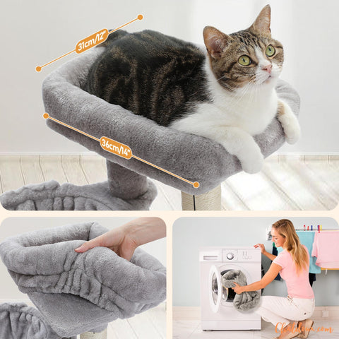 ARBRE A CHAT LAVABLE EN MACHINE