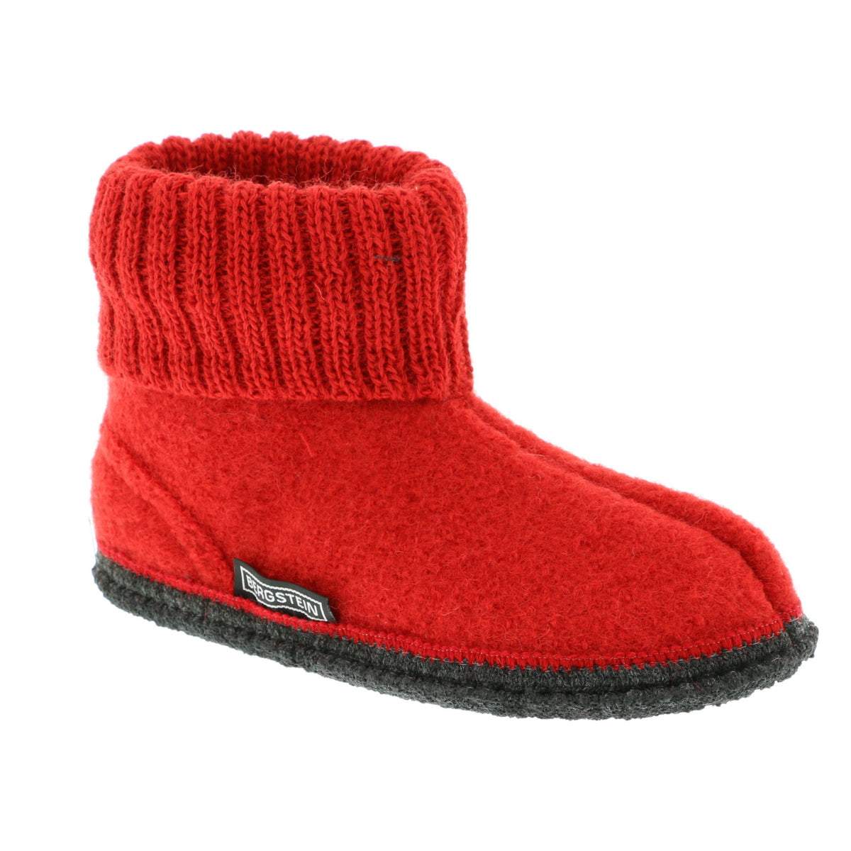 Bergstein Cozy pantoffels Rood Maat