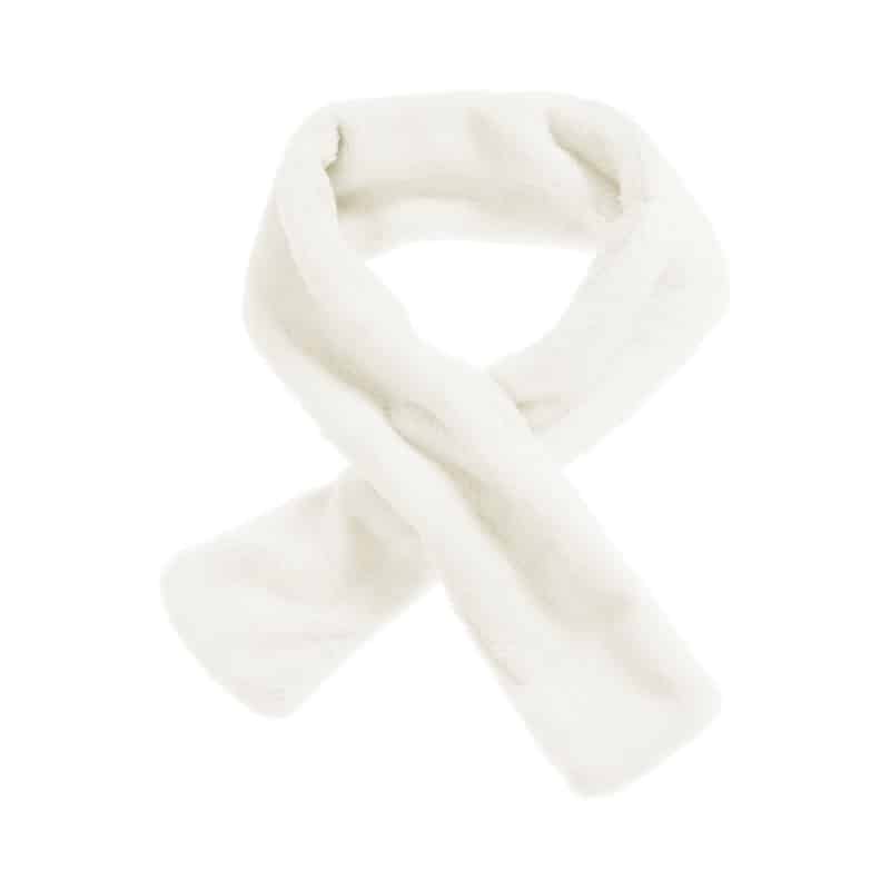 Playshoes cuddly fleece sjaal creme Maat