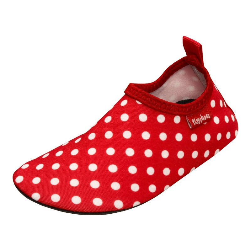 Playshoes UV waterschoenen rood met witte stippen Maat