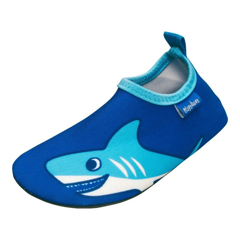 Playshoes UV waterschoenen haai blauw Maat