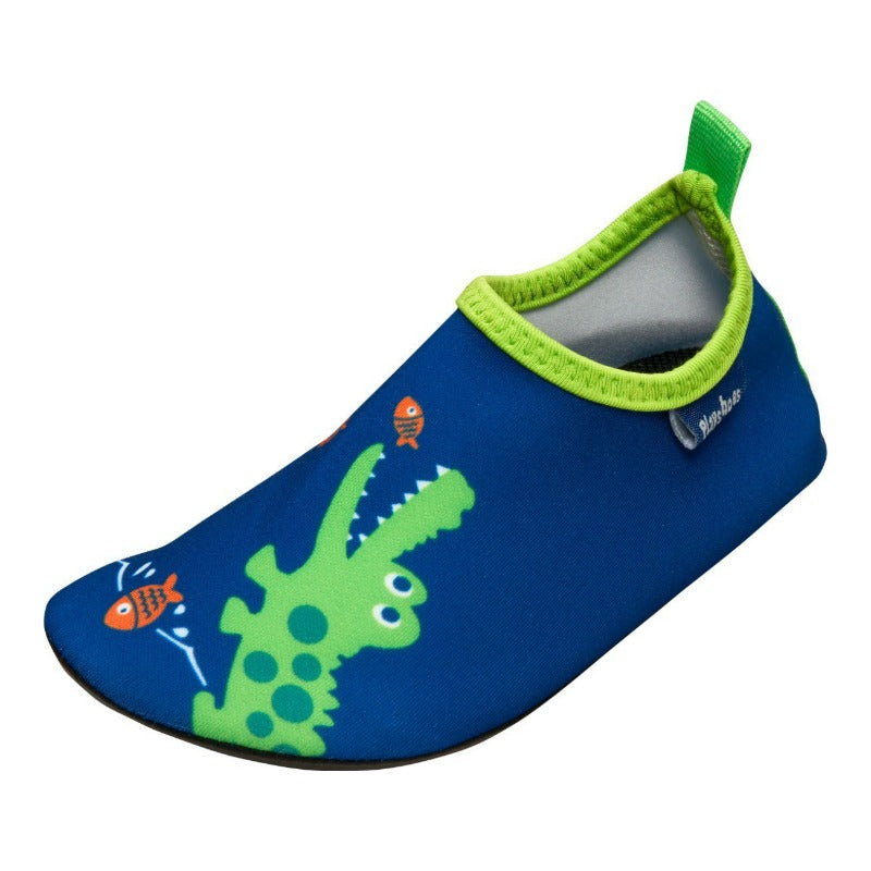 Playshoes UV waterschoenen blauw krokodil Maat