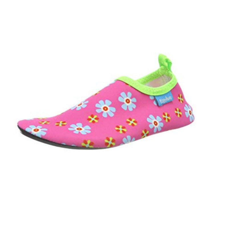 Playshoes UV waterschoenen fuchsia bloemen Maat