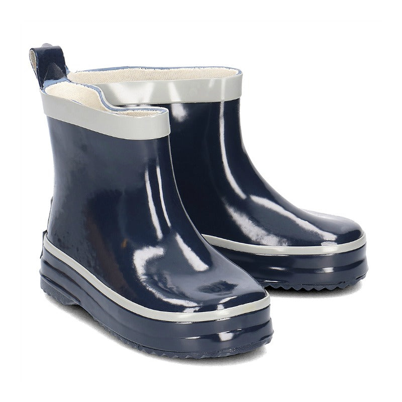 Playshoes halfhoge regenlaarzen uni marine Maat