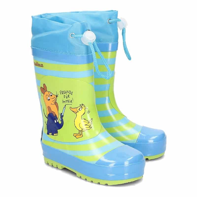 Playshoes - Regenlaarzen voor kinderen - BFF'S - Blauw - maat 34-35EU