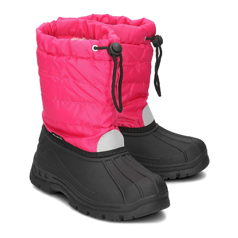 Playshoes snowboots koord uni fuchsia Maat