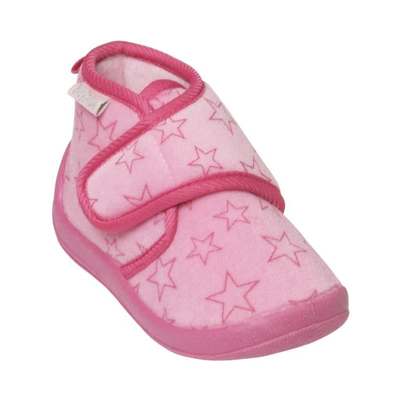 Playshoes Pantoffels Sterren Meisjes Roze Maat 22/23