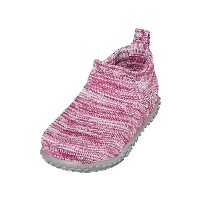 Playshoes pantoffels knitted roze Maat