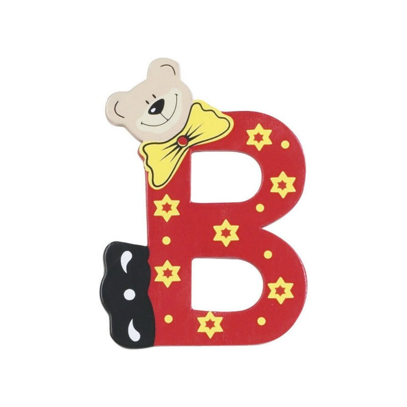 Playshoes houten letter B Maat