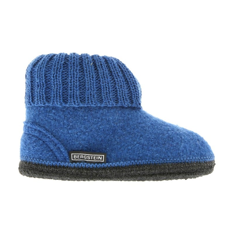 Bergstein Pantoffels Bergstein Cozy Blauw Maat:28