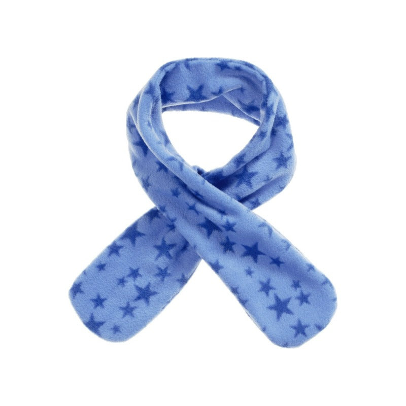 Playshoes fleece sjaal blauw sterren Maat