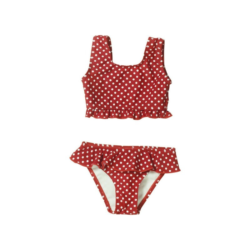 Playshoes UV bikini Kinderen Stippen - Rood - Maat 122/128