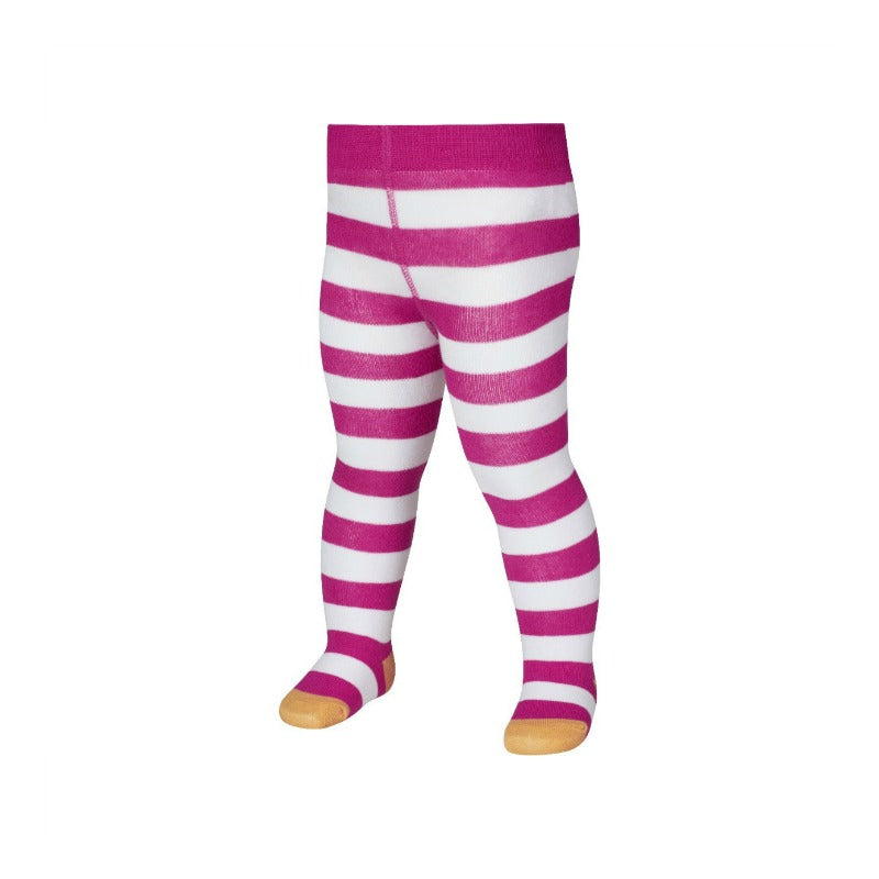 Playshoes maillot fuchsia wit streep Maat