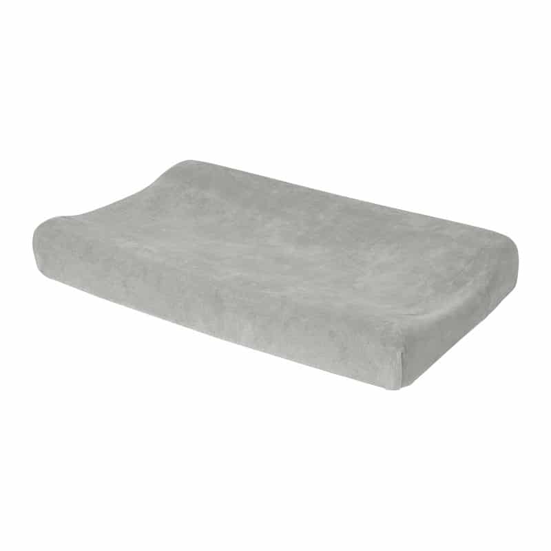 Meyco aankleedkussenhoes interlock velvet light grey Maat