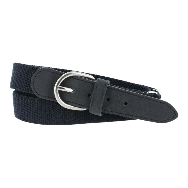 Oxxy elastische verstelbare riem navy Maat